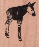 Okapi Rubber Stamp